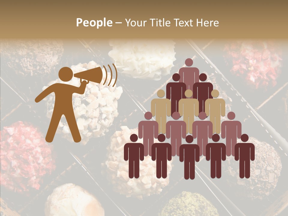 Gourmet Close Up Box PowerPoint Template