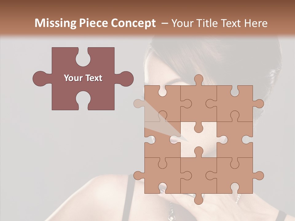 Hair Fingers Glamour PowerPoint Template