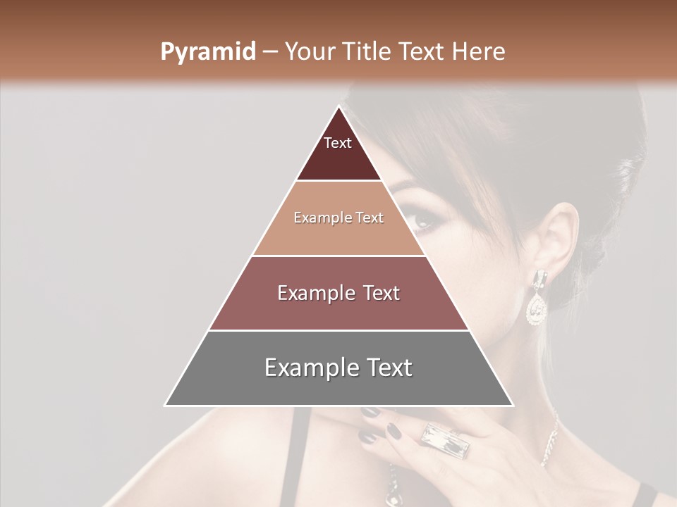 Hair Fingers Glamour PowerPoint Template