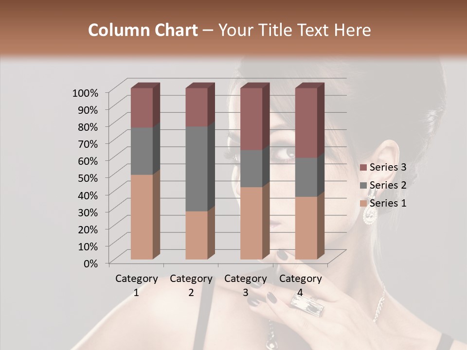 Hair Fingers Glamour PowerPoint Template