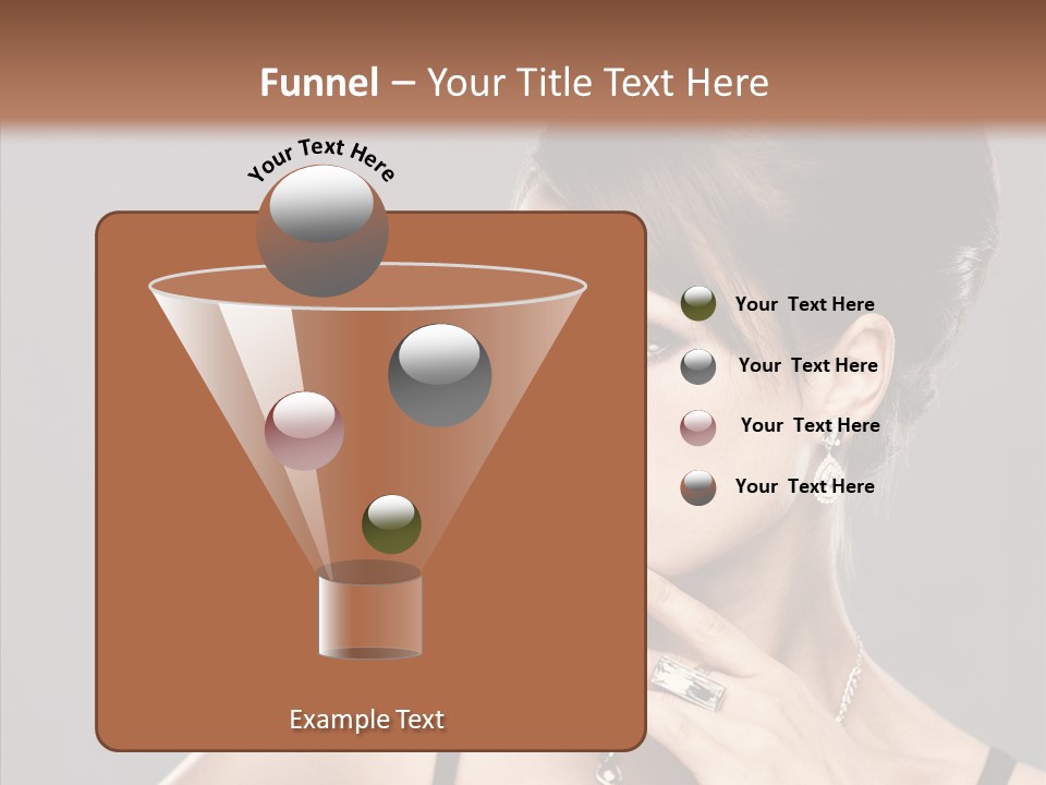 Hair Fingers Glamour PowerPoint Template