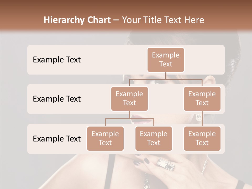 Hair Fingers Glamour PowerPoint Template