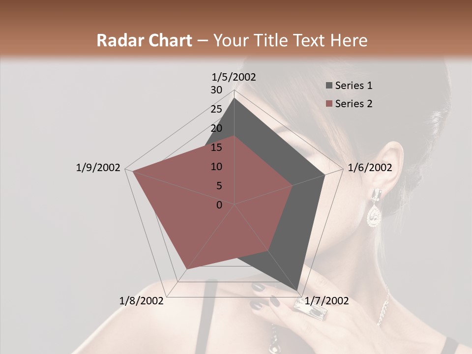 Hair Fingers Glamour PowerPoint Template