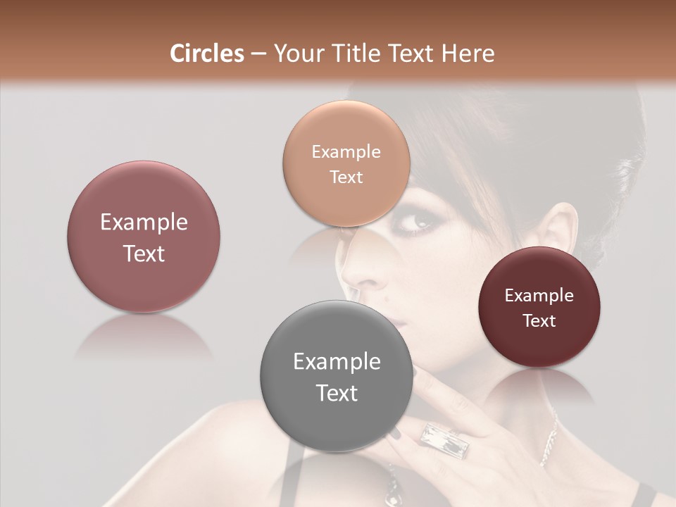 Hair Fingers Glamour PowerPoint Template