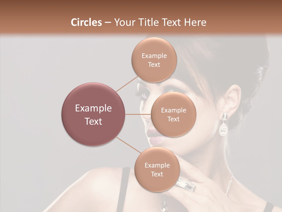 Hair Fingers Glamour PowerPoint Template