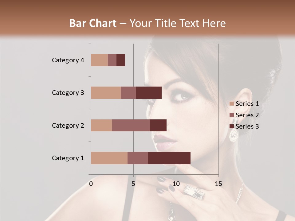 Hair Fingers Glamour PowerPoint Template