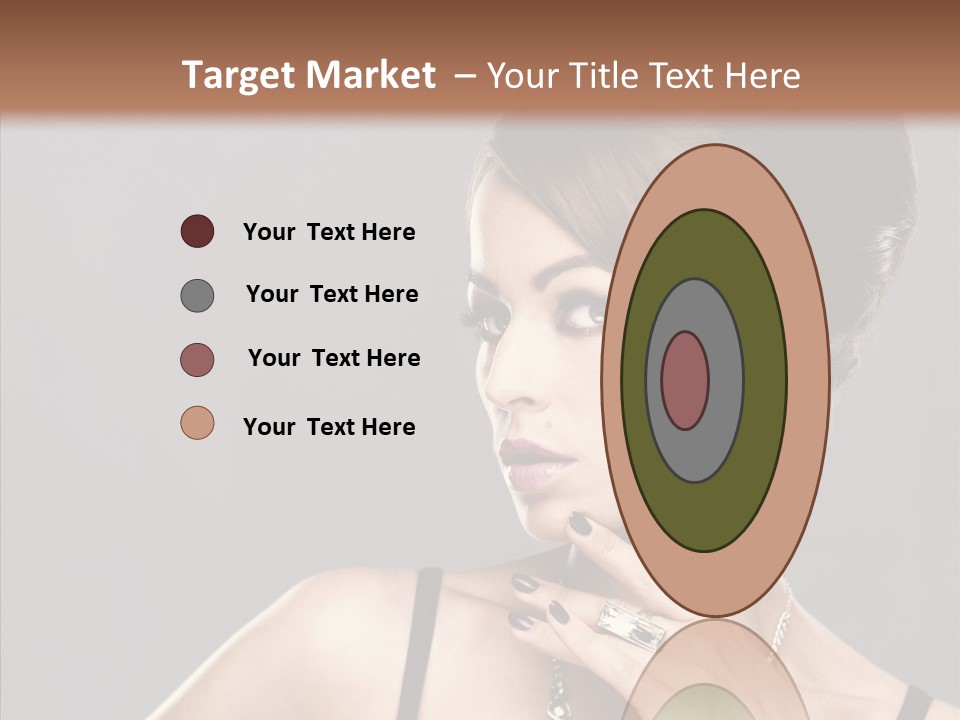 Hair Fingers Glamour PowerPoint Template