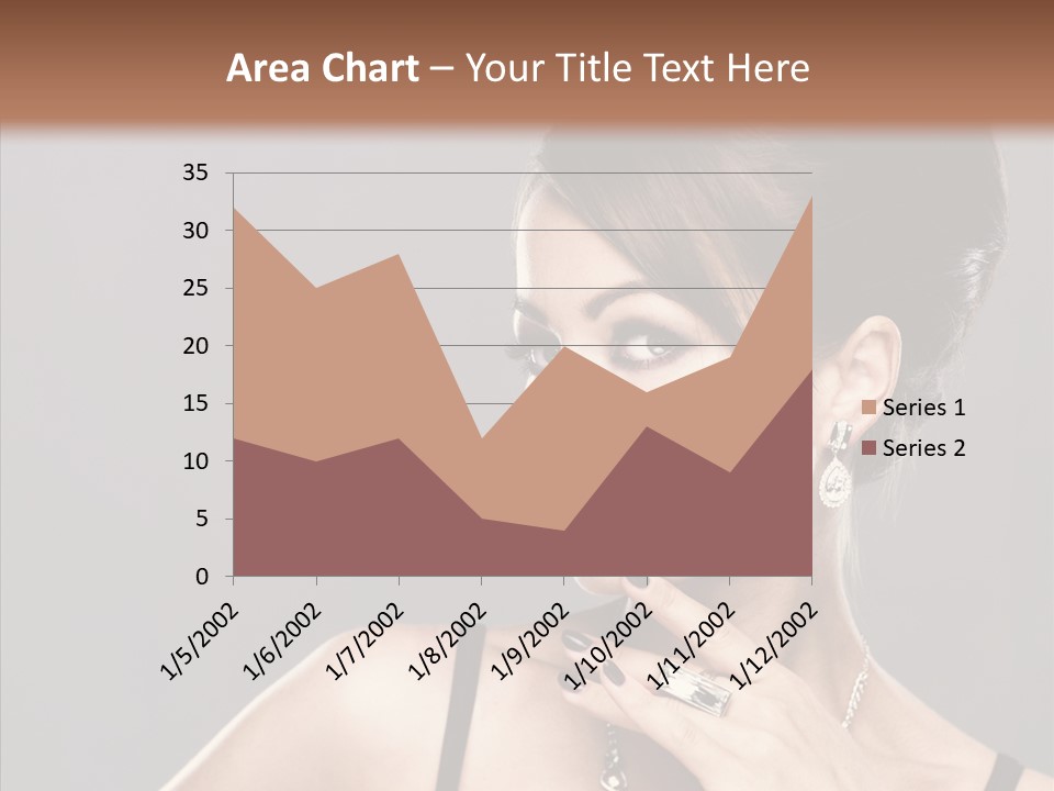 Hair Fingers Glamour PowerPoint Template