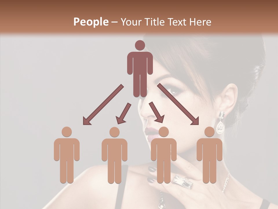 Hair Fingers Glamour PowerPoint Template