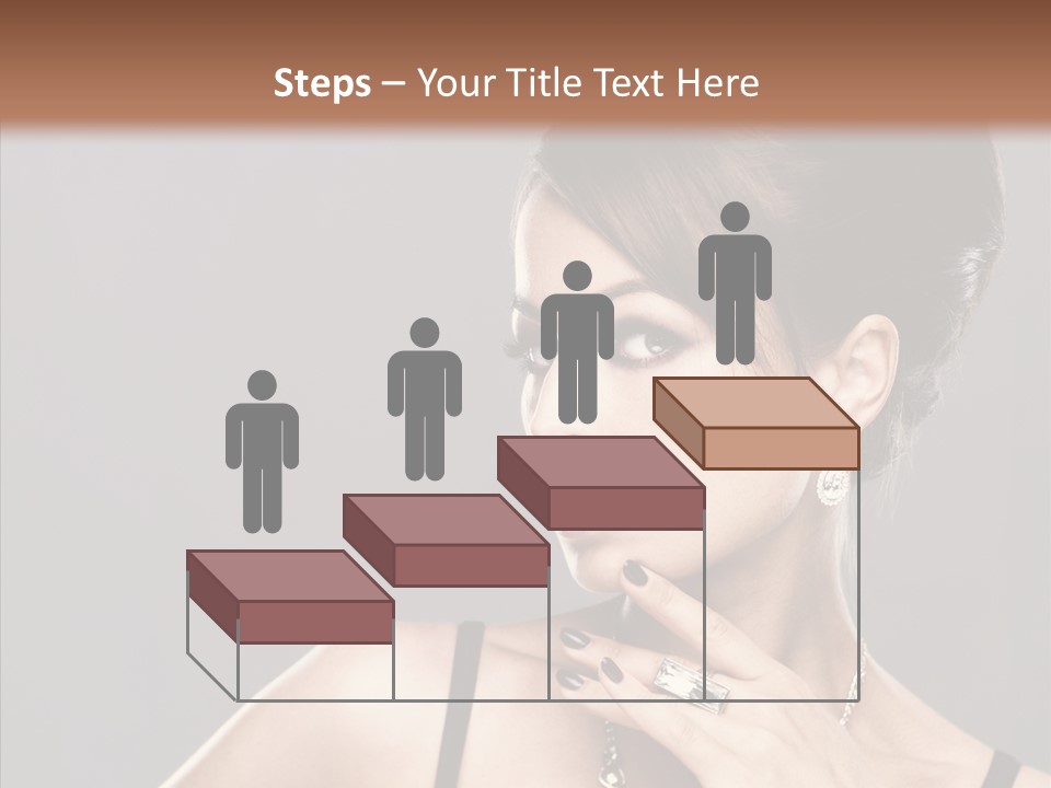 Hair Fingers Glamour PowerPoint Template