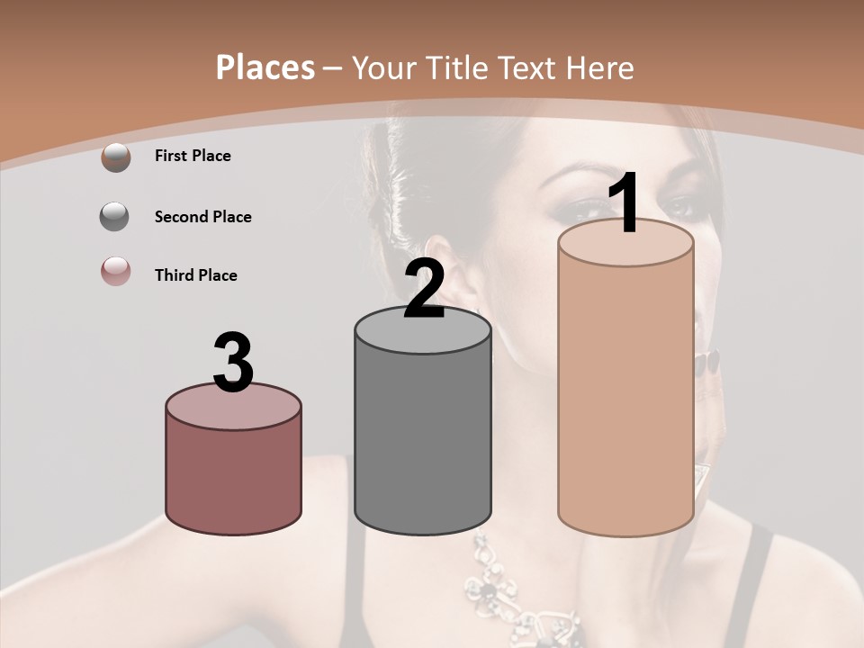 Sensuality Bright Beauty PowerPoint Template