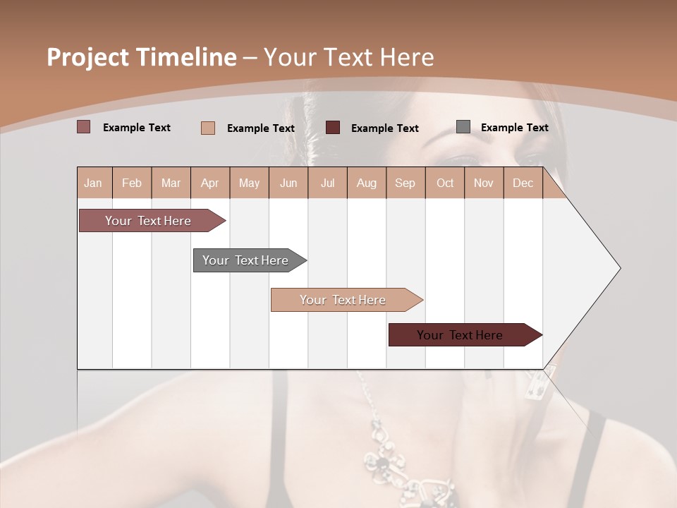 Sensuality Bright Beauty PowerPoint Template