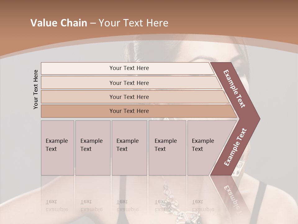 Sensuality Bright Beauty PowerPoint Template