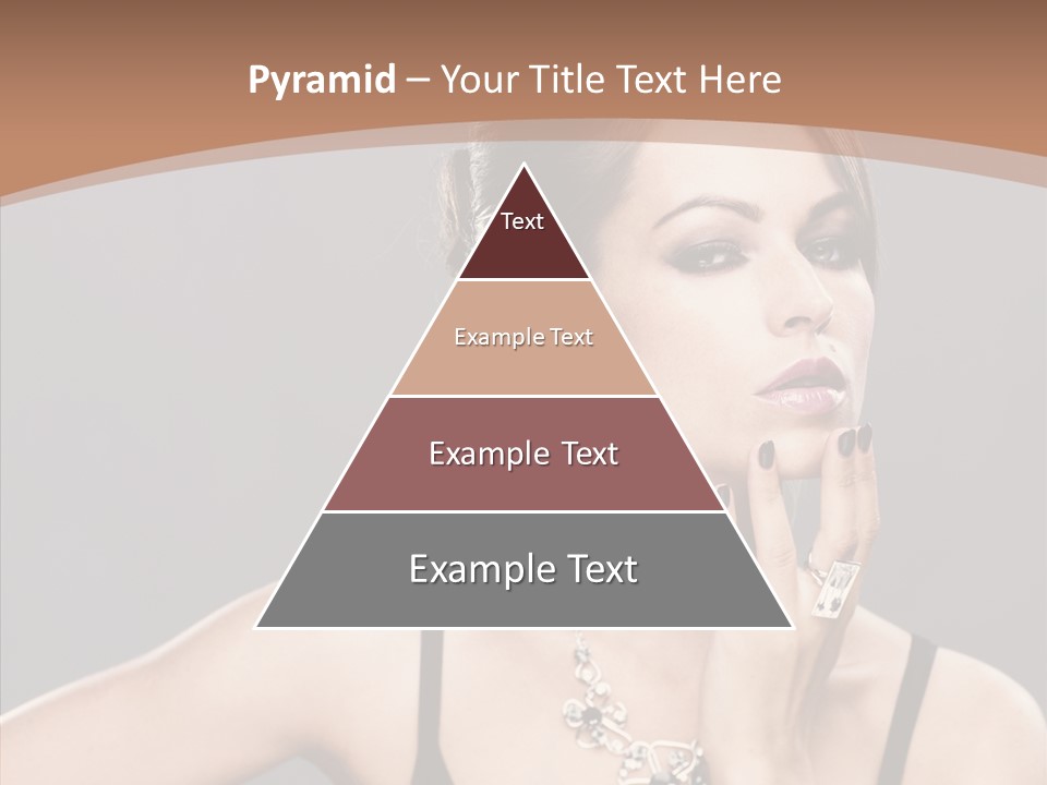 Sensuality Bright Beauty PowerPoint Template