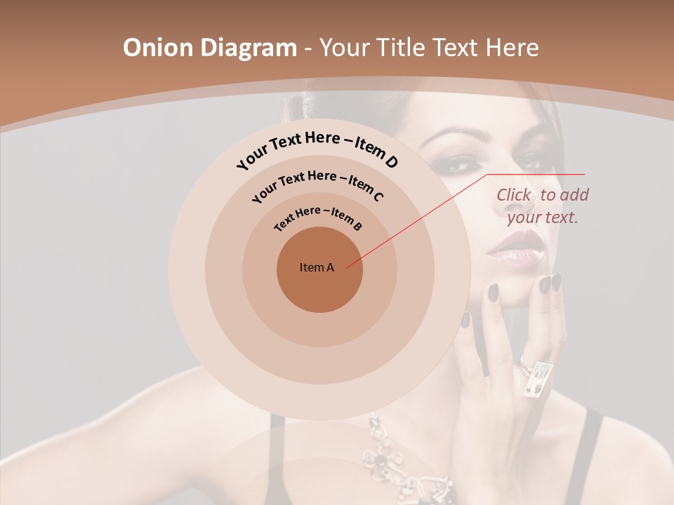 Sensuality Bright Beauty PowerPoint Template