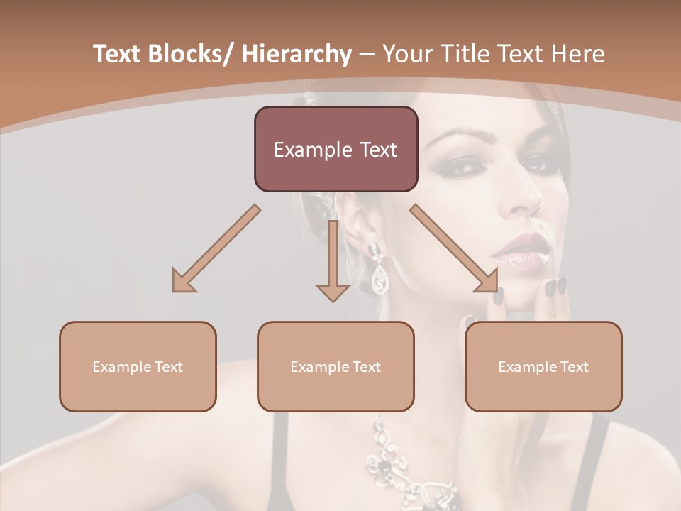 Sensuality Bright Beauty PowerPoint Template