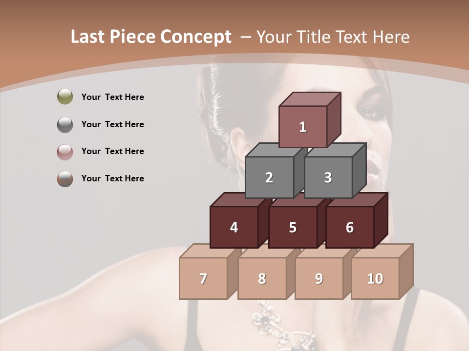 Sensuality Bright Beauty PowerPoint Template