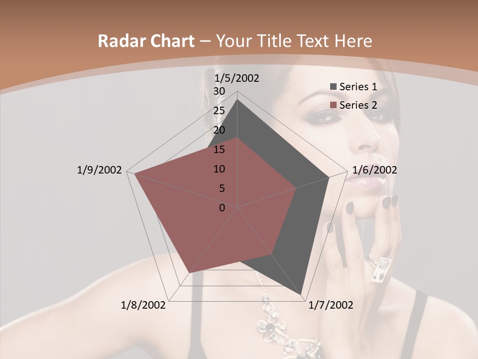 Sensuality Bright Beauty PowerPoint Template