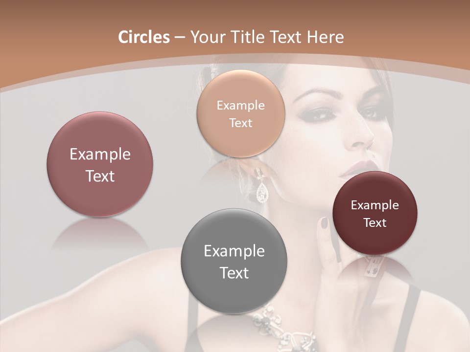 Sensuality Bright Beauty PowerPoint Template