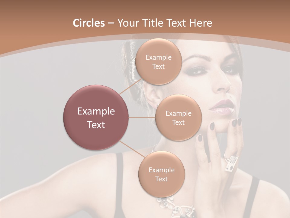 Sensuality Bright Beauty PowerPoint Template