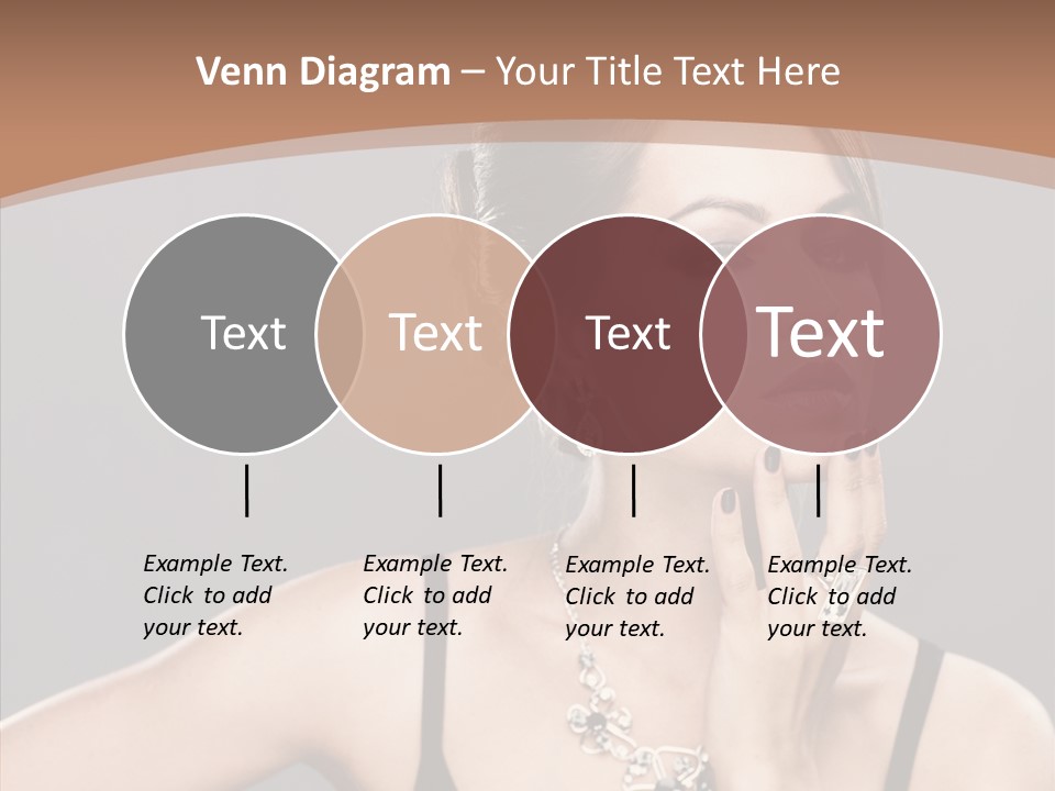 Sensuality Bright Beauty PowerPoint Template