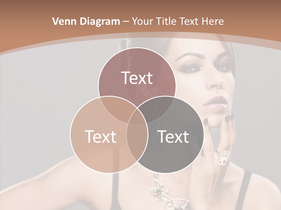 Sensuality Bright Beauty PowerPoint Template