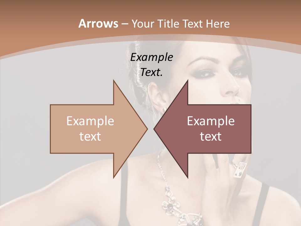 Sensuality Bright Beauty PowerPoint Template