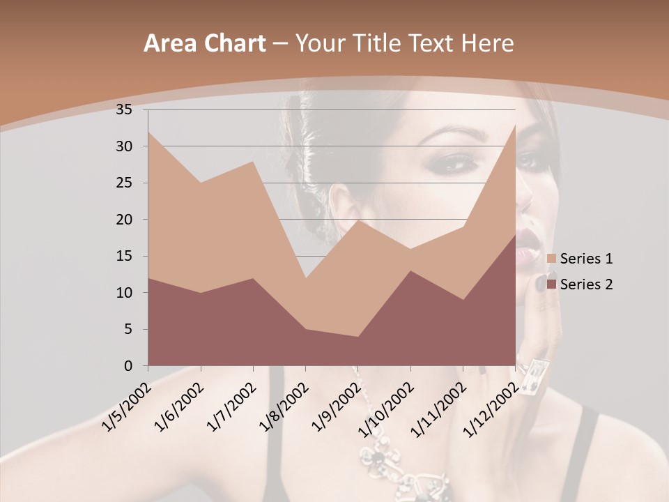 Sensuality Bright Beauty PowerPoint Template