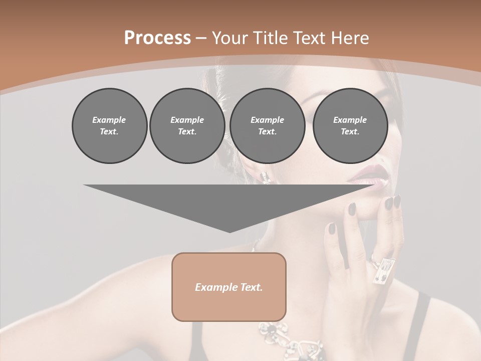 Sensuality Bright Beauty PowerPoint Template