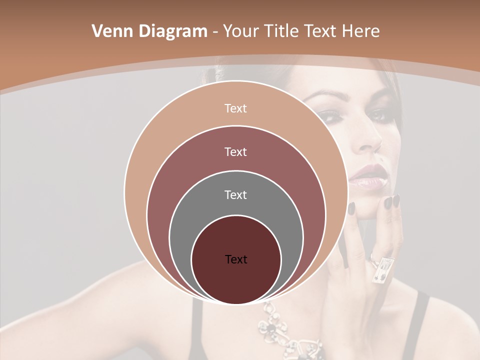 Sensuality Bright Beauty PowerPoint Template