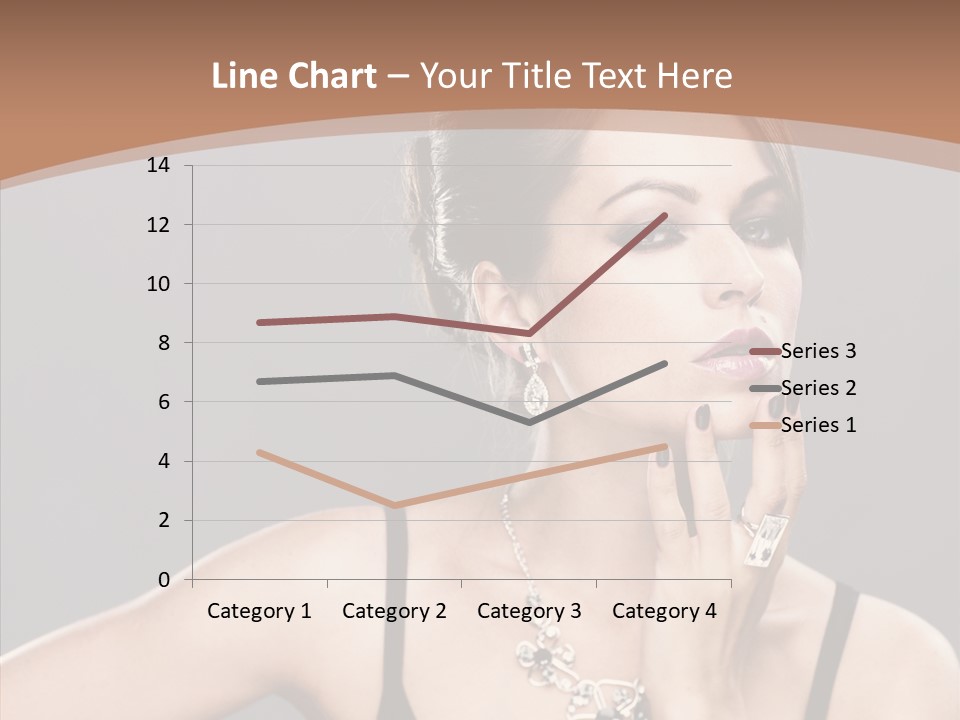 Sensuality Bright Beauty PowerPoint Template