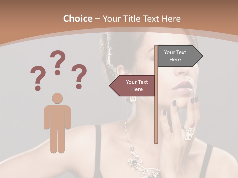 Sensuality Bright Beauty PowerPoint Template