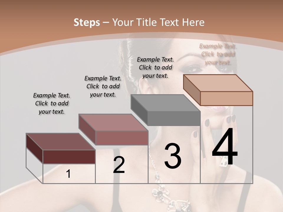 Sensuality Bright Beauty PowerPoint Template