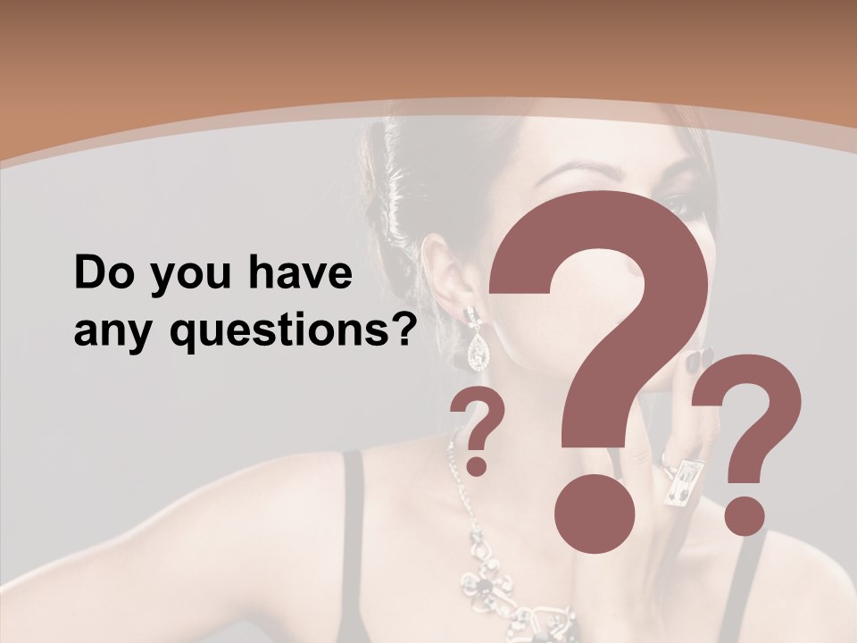 Sensuality Bright Beauty PowerPoint Template