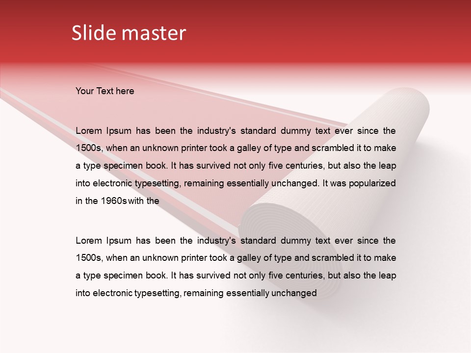 Unwrap Celebration Unroll PowerPoint Template