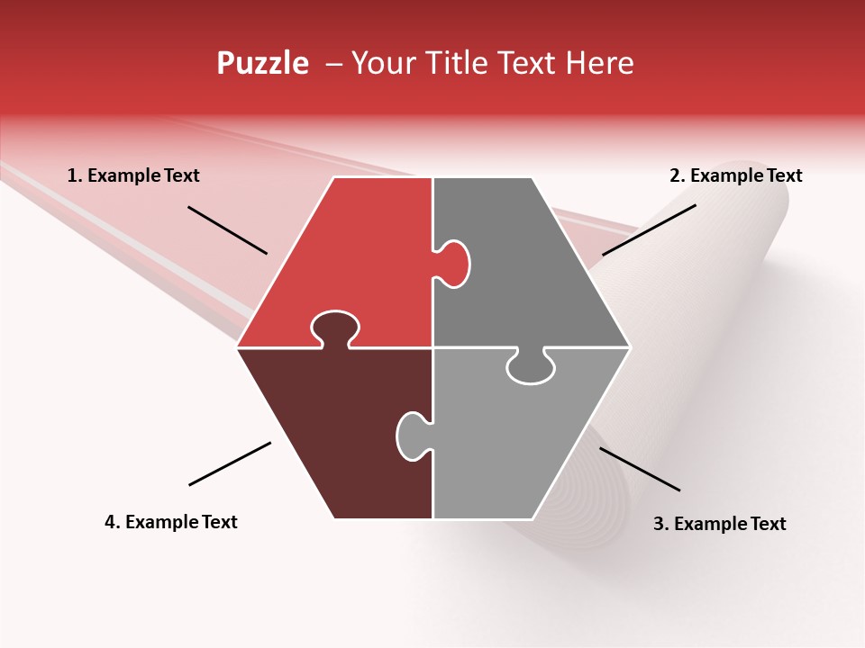 Unwrap Celebration Unroll PowerPoint Template