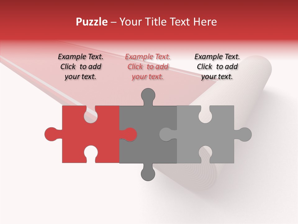 Unwrap Celebration Unroll PowerPoint Template