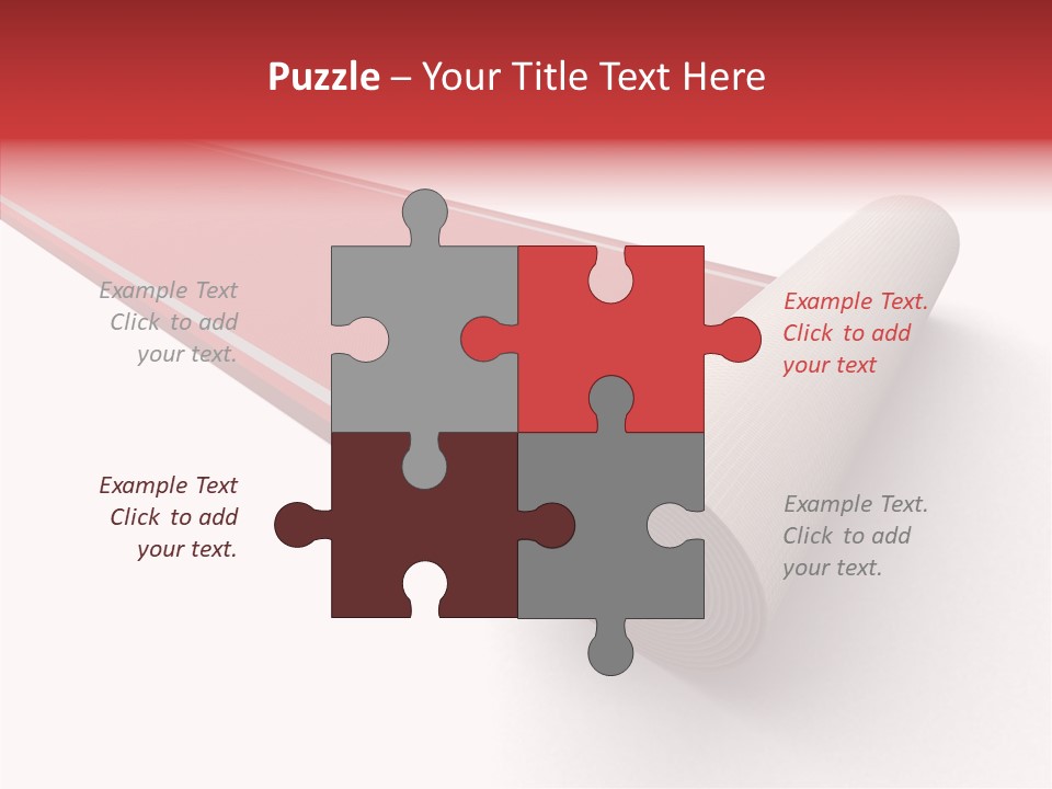 Unwrap Celebration Unroll PowerPoint Template