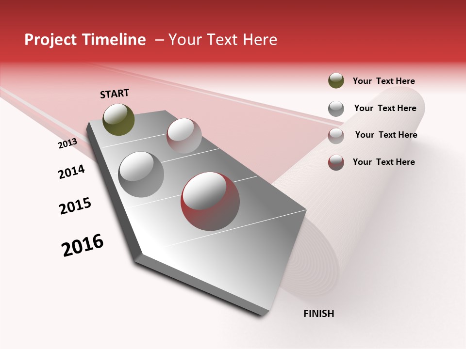 Unwrap Celebration Unroll PowerPoint Template