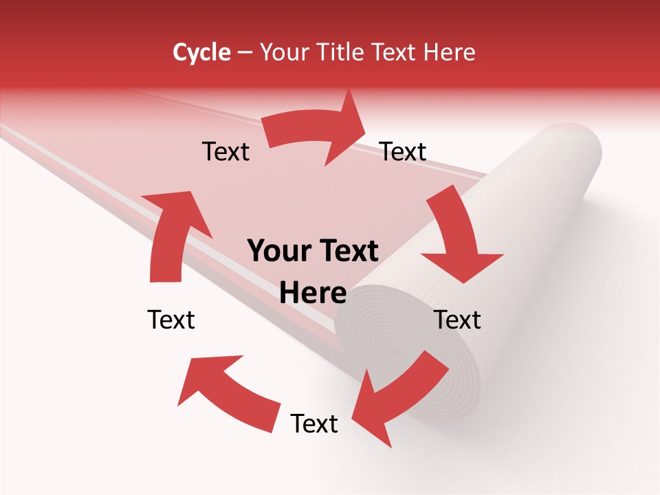 Unwrap Celebration Unroll PowerPoint Template