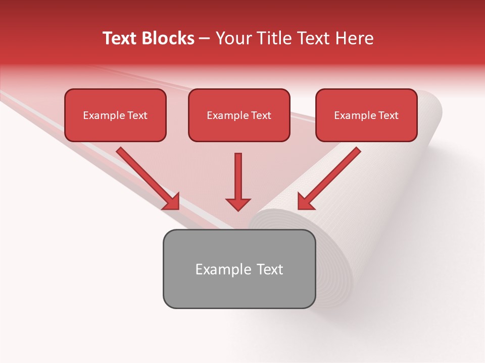 Unwrap Celebration Unroll PowerPoint Template