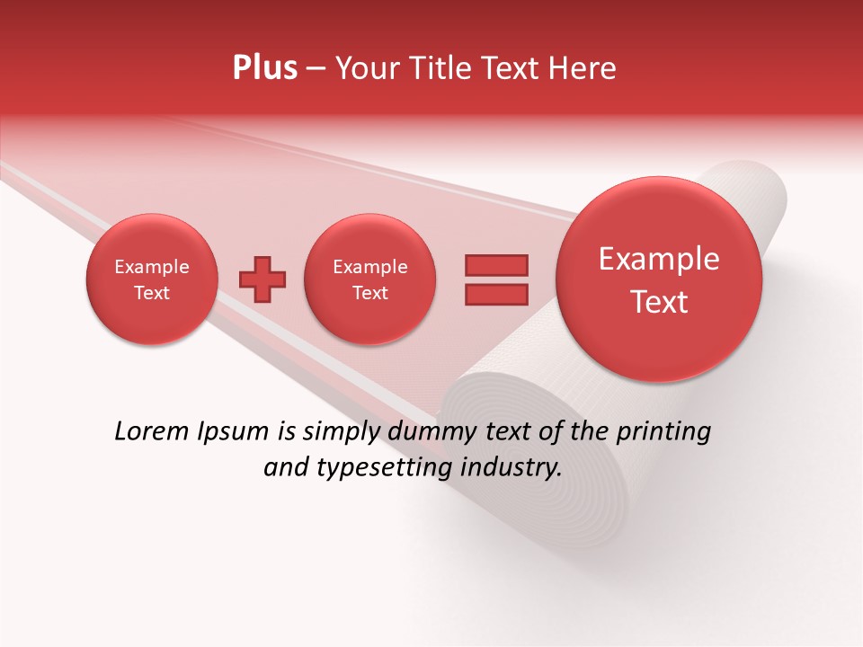 Unwrap Celebration Unroll PowerPoint Template