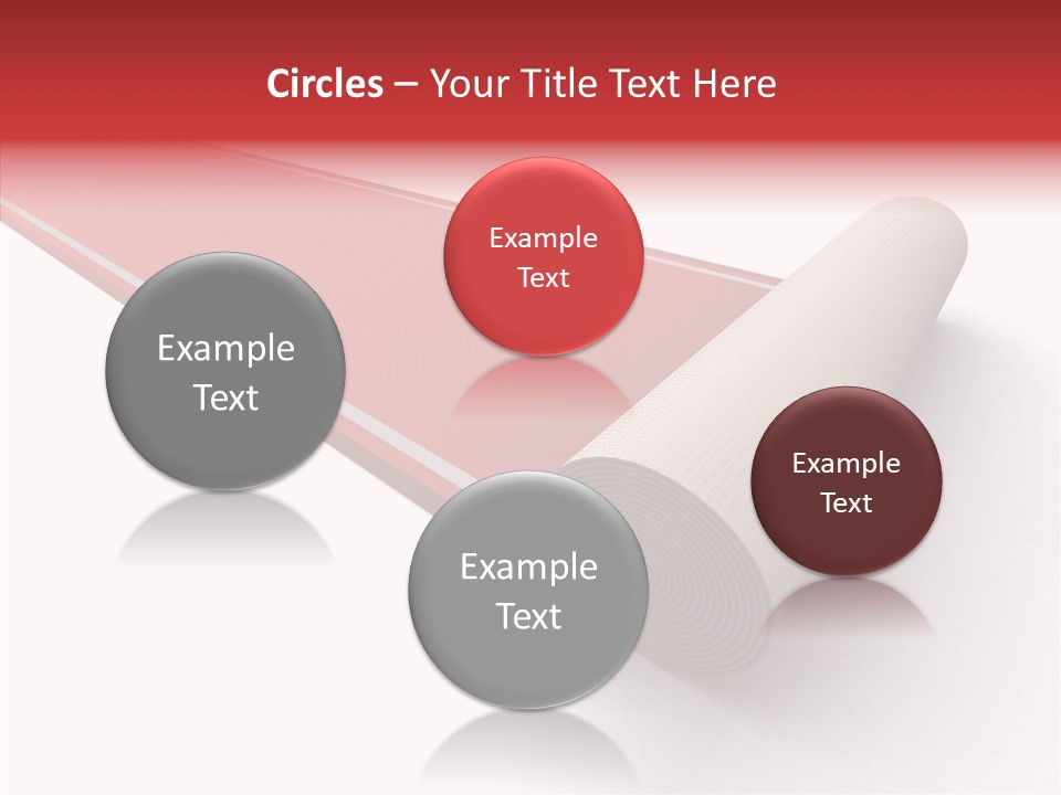 Unwrap Celebration Unroll PowerPoint Template