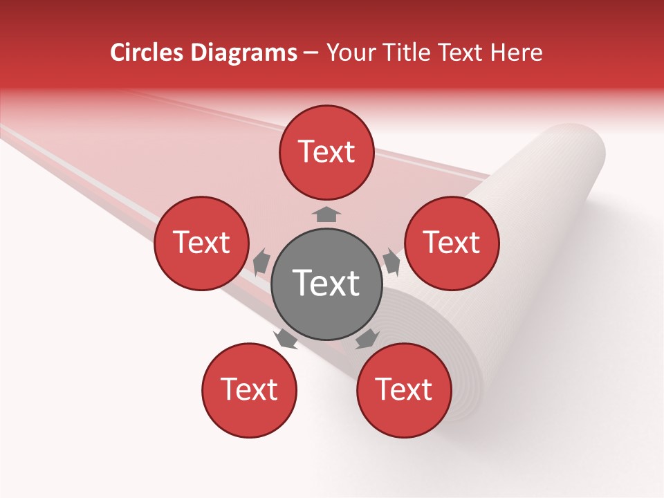 Unwrap Celebration Unroll PowerPoint Template