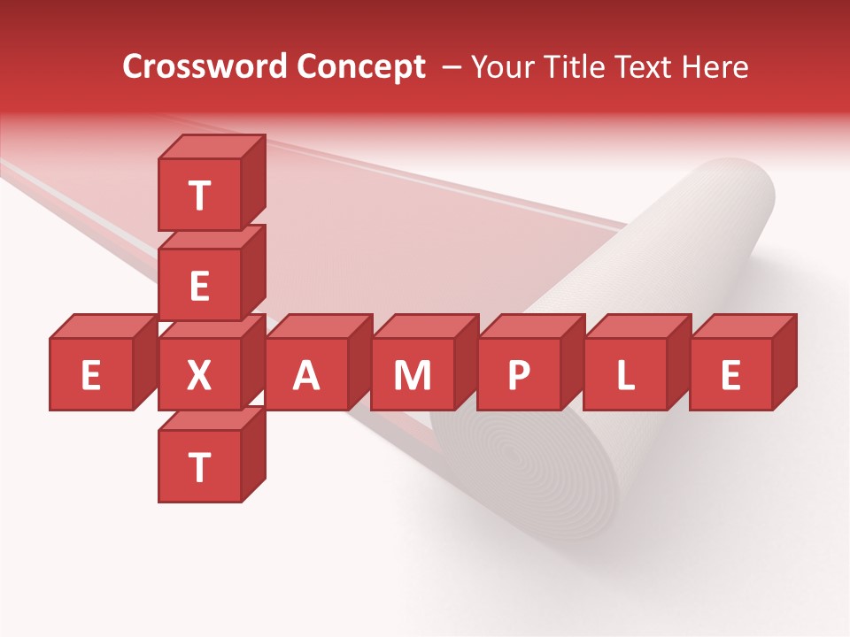 Unwrap Celebration Unroll PowerPoint Template