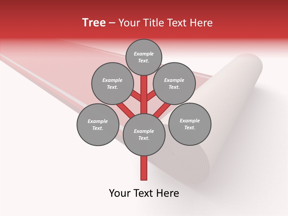 Unwrap Celebration Unroll PowerPoint Template