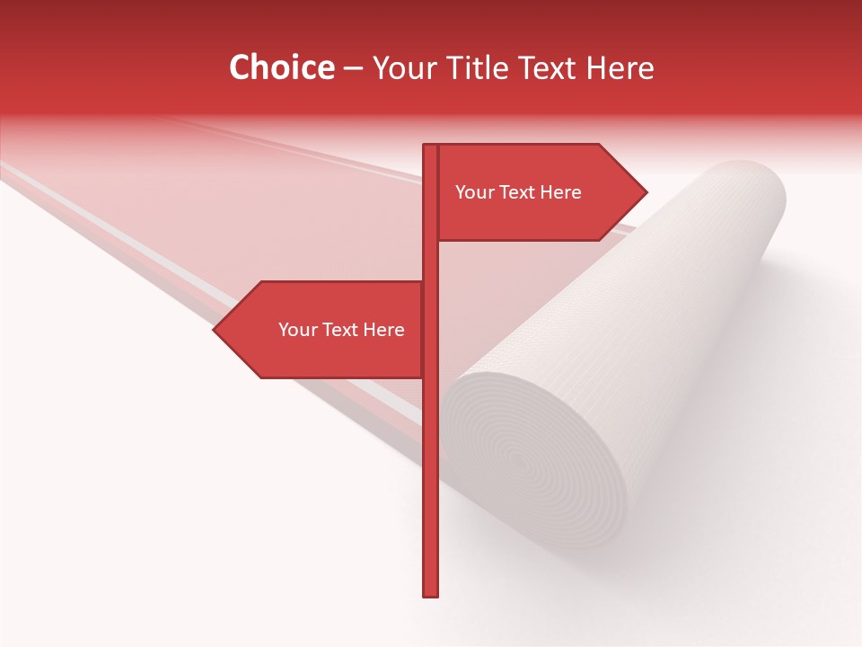 Unwrap Celebration Unroll PowerPoint Template