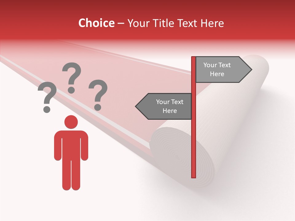 Unwrap Celebration Unroll PowerPoint Template