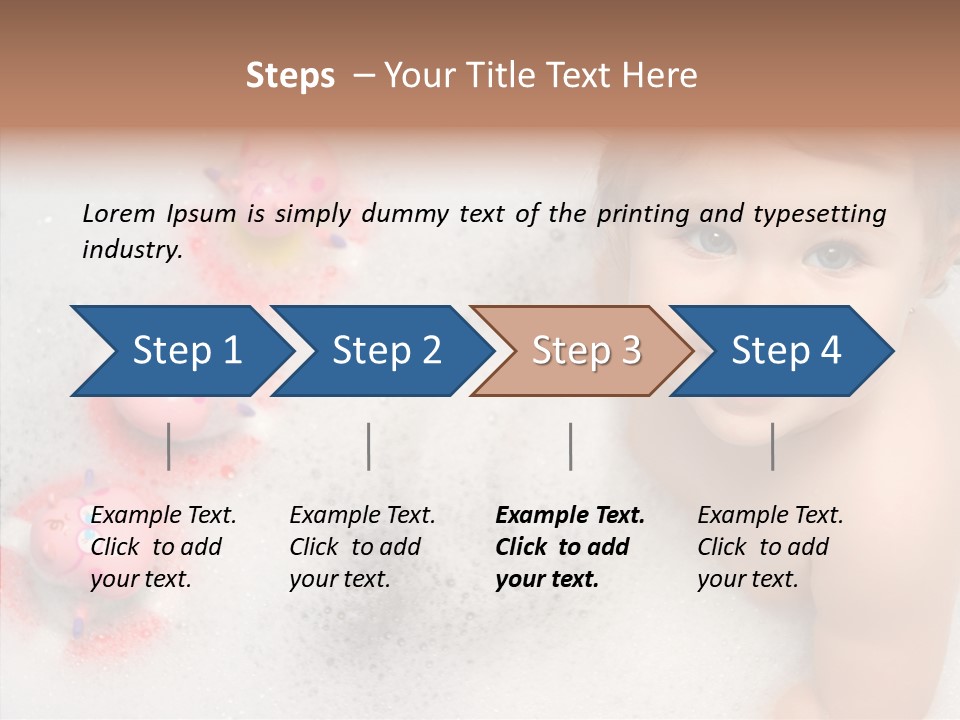 Room Li Ten Happy PowerPoint Template