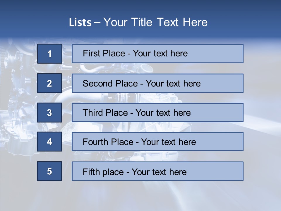 Fuel Technology Glimmer PowerPoint Template